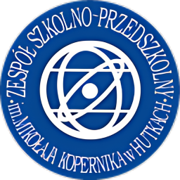 Logo szkoły ZSP w Hutkach